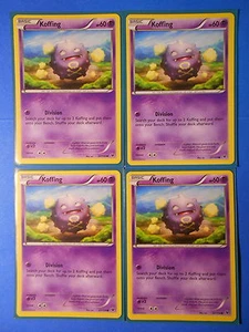 4x Koffing 27/124 Pokemon TCG card XY Fates Collide common NM - Picture 1 of 1