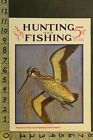 1931 Hunting Wilson's Snipe Woodcock Wading Waterfowl Bird Vintage Art Covervh09