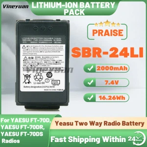 Batería de iones de litio de repuesto 2000 mAh para YAESU FT-70D YAESU FT-70DR YAESU FT-70DS - Imagen 1 de 12
