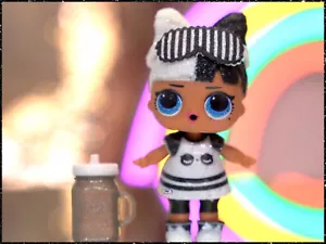 Muñeca club para dormir brillante LOL Surprise Sparkle Series SNUGGLE BABE ~ ¡NUEVA con bola! - Imagen 1 de 6