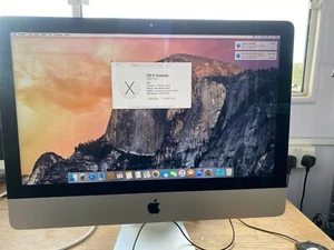 iMac 21,5-inch (Mid-2014) Core i5 1,4GHz - HDD 500GB - 8GB QWERTY - English (UK) - Picture 1 of 6