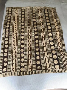 Traditional Papua New Guinea (PNG) tapa cloth 104 x 134 cm sourced 1970s - Picture 1 of 11