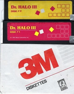 ITHistory (1987) IBM PC Software: DR HALO III (Media Cybernetics) 2 x 5.25" - Imagen 1 de 1