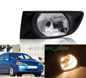 Fit For Kia Rio RS 2002~2006 Front Bumper Fog Light W/ Wiring Switch Bezel Kit - Picture 1 of 8