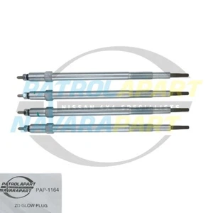 Glow Plug Set of 4 - Nissan Patrol Y61 GU ZD30 DI and ZD30 CR - Picture 1 of 1