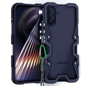 Armor Screw Metal Bumper CaseFor Samsung A55 A26 A36 A16 A25 A56 A53 A54 A35 A72 - Picture 1 of 36