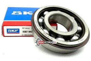 SKF 6307 NR C3 TIEFNUTKUGELLAGER, OFFENER TYP + SCHNAPPRING 35x80x21mm - Bild 1 von 5