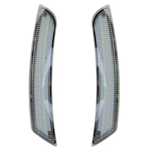 1 par de luces marcadoras frontales LED transparentes aptas para Cadillac CTS ATS 2015-2019 - Imagen 1 de 7