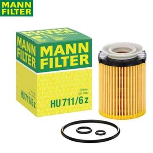 MANN Oil Filter HU711/6z For INFINITI QX30 MERCEDES-BENZ M270/M274 OEM15208HG00D - Picture 1 of 8