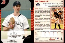 Jeff Francis 2005 Topps Total #86 Card Colorado Rockies