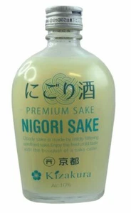 [ 300ml ] KIZAKURA Sake Nigori ungefilterter Sake aus Japan / 10%vol - Bild 1 von 1
