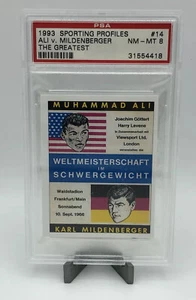 Profili sportivi 1993 #14 Muhammad Ali V Karl Mildenberger il più grande PSA 8 - Foto 1 di 2