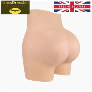 Female Silicone Vagina Pants Panties Big Bum Crossdresser Hip Pads - Picture 1 of 8