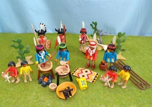 PLAYMOBIL Gran Familia de Indios con 11 Indios, Cazadores de Búfalos 3396, 3733 - Imagen 1 de 1