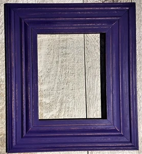 F004-443 3-1/2" Amethyst Distressed Distressed Picture Frame - Picture 1 of 3