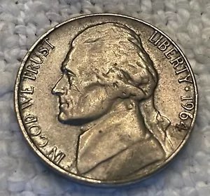 Rare 1964 D nickel ~ DDR ~ Ghost Errors ~ Multi Error Extremely RARE! - Picture 1 of 7