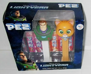DISNEY PIXAR Pez LIGHTYEAR Gift Set   BUZZ LIGHTYEAR & SOX Released 2022 - Picture 1 of 2