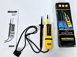 Martindale VT12 Two Pole Voltage and Continuity Tester, Yellow Electrical Test - Picture 1 of 22