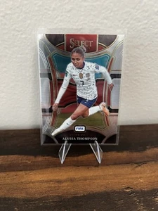 2023-24 Panini Select FIFA Alyssa Thompson Prizm Mezzanine Level USA - Picture 1 of 2