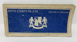 Original 1970 Chrysler Operators Instructions Owners Manual - Bild 1 von 7