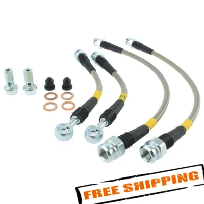StopTech 950.40512 Stainless Steel Rear Brake Line Kit for 06-14 Honda Ridgeline - Image 1 of 3