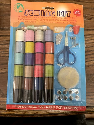 Sewing Kit Weave Tools Detachable Buttons Home Accessories Crafts Supplies ✔ NIB - Image 1 of 3