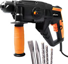 SDS4-800 Hammer Drill 4 Functions - Drill, Chisel, Rotation, Hammer, 5 X Attachm