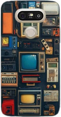 Cover per Lg V20,in plastica rigida,design vintage - Immagine 1 di 4