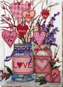 Acerca de Love Bead Embroidery Kit - Hágalo usted mismo hecho a mano... - Imagen 1 de 16