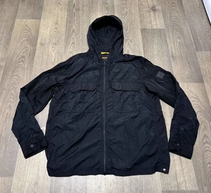 Chaqueta Hugo Boss ' Cremallera Completa Con Capucha' - Hombre Grande - Negra - Excelente Estado - Imagen 1 de 8