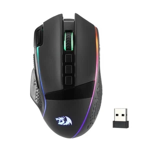 M991 Wireless Gaming Mouse, 26000 DPI 3-Mode Gamer Mice w/Rapid Fire Key, 9 M... - Picture 1 of 8
