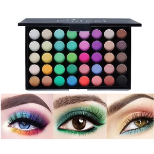40 Colors Nudes Natural Matte Shimmer Eye Shadows Pallet Powder Palette - Picture 1 of 12