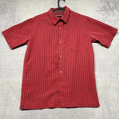 Рубашка Hawk детская L (14-16) разноцветная оконная панель чек модальная на пуговицах уличная - Изображение 1 из 4