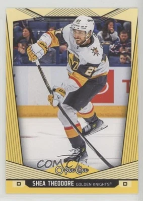 2024-25 O-Pee-Chee Yellow Border Shea Theodore #345 - Image 1 of 2
