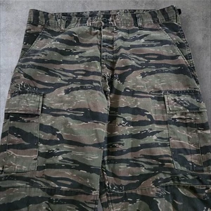 Pantalones Rothco Para Hombres Grandes Regular Rayas de Tigre Camuflaje Carga BDU Camuflaje Militar - Imagen 1 de 9