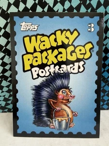 2023 Topps Wacky Packages Postales April Fools Sello #3 PORCUPINE SOL - Imagen 1 de 2