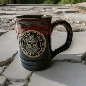 Taza Death Wish Coffee VALHALLA JAVA Odinforce Blend Deneen Pottery 2018 EE. UU. #2 - Imagen 1 de 6