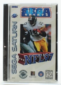 NFL 97 Sega Saturn - Sealed V-Overlap - 1996
