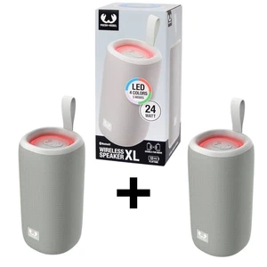 2x Fresh n Rebel XL hochwertiger kabelloser Lautsprecher 24W, 12h Laufzeit - Bild 1 von 9