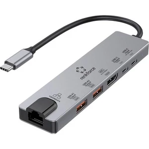 Renkforce Docking station USB-C® RF-USBH-550 Adatto per marchio: Acer, Apple, - Foto 1 di 4