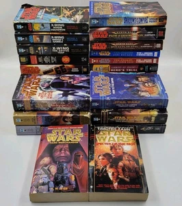 Star Wars Buch Lot Jedi Ritter Imperium X-Wing Darth Han Orden Chaos 25 Taschenbücher - Bild 1 von 14