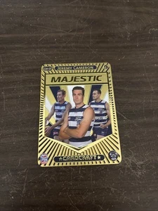 2025 AFL Teamcoach Jeremy Cameron GOLD MAJESTIC CARD CRAFT CCM-07 UNUSED CODE - Picture 1 of 2