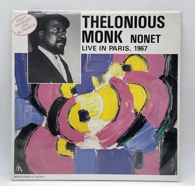 Thelonious Monk Nonet Live in Paris 1967 LP Frances Concert Import Reissue FC133 - Image 1 of 4