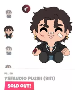 Youtooz * Ysfaudio - 9 Inch Plush * NEW * Sold Out * In Hand - Picture 1 of 4