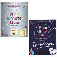 Five Minute Mum 2 Books Collection Set by Daisy Upton Paperback NEW