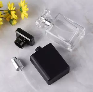 3X 30ml Empty Glass Perfume Atomiser Aftershave Travel Refillable Bottle Spray - Picture 1 of 17