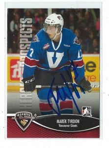 Marek Tvrdon Signed 2012/13 Heroes And Prospects Card #149