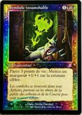 Symbol disgusting/apparenté symbol foil french near mint scourge magic mtg
