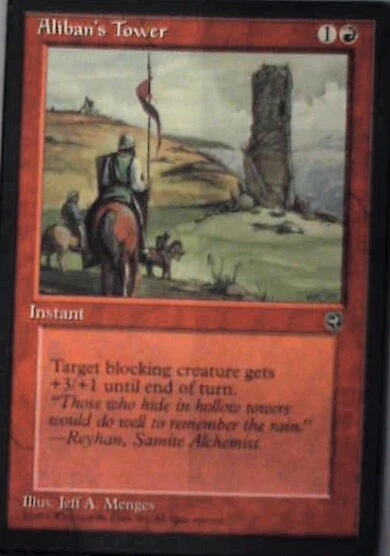 Aliban's Tower - Homelands: #61a, Magic: The Gathering Nm R115 - Image 1 of 1
