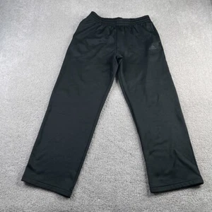 Adidas Pants Mens Medium Grey Team Issue Tech Fleece Warm Up Drawstring - Picture 1 of 15